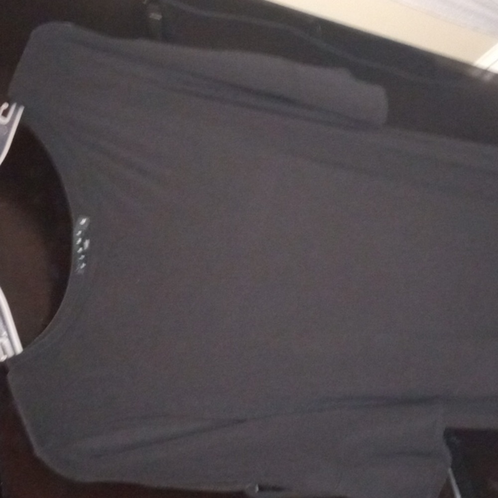 Black knee length dress